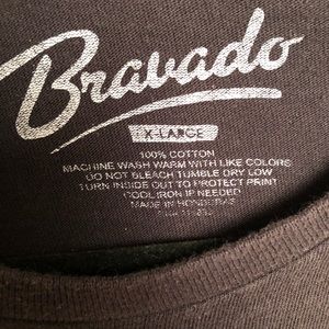 Bravado Tops - Bravado Tupac Concert Graphic Cropped Boho Tee XL Bravado Tops - Bravado Tupac Concert Graphic Cropped Boho Tee XL